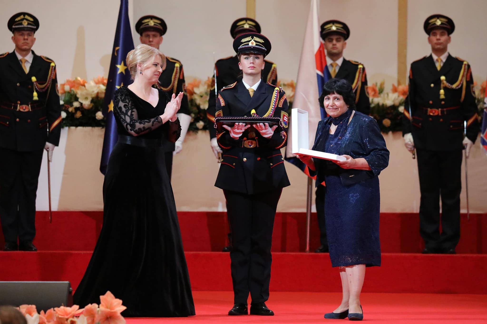 Вітання ромам під Президентки Словацької Республіки Зузани Чапутової